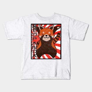 red panda Kids T-Shirt